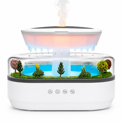 Humidificador Paisaje Lluvia-Aromaterapia Relajante