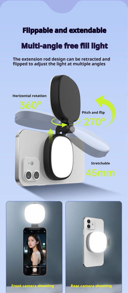Magnetic Mini Selfie Fill Light for Phones
